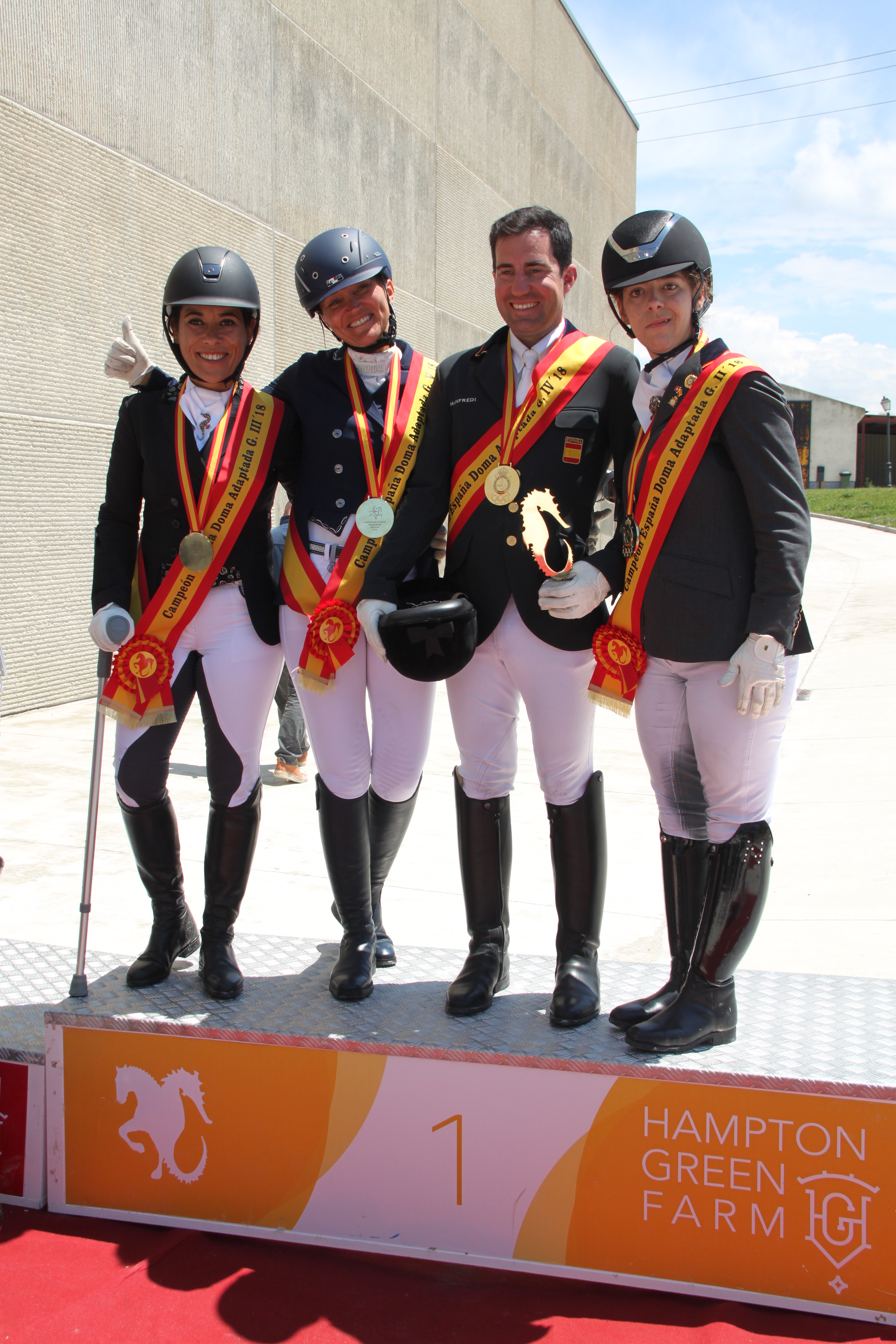 Natalia Quintana Campeona de Espa&ntilde;a Paraecuestre 2018